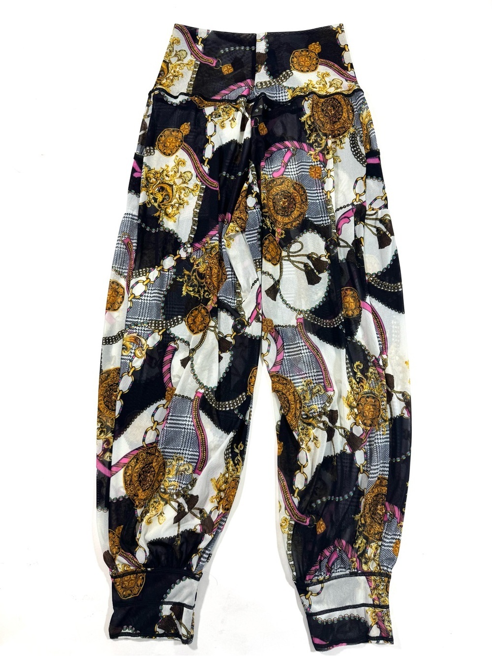 Autumn Teneyl Mesh Dreamer Pants Chain Print - Picture 2 of 6